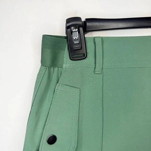 Athleta Venice High Rise Wide Leg Cargo Pants Green Size 8 - Picture 7 of 12